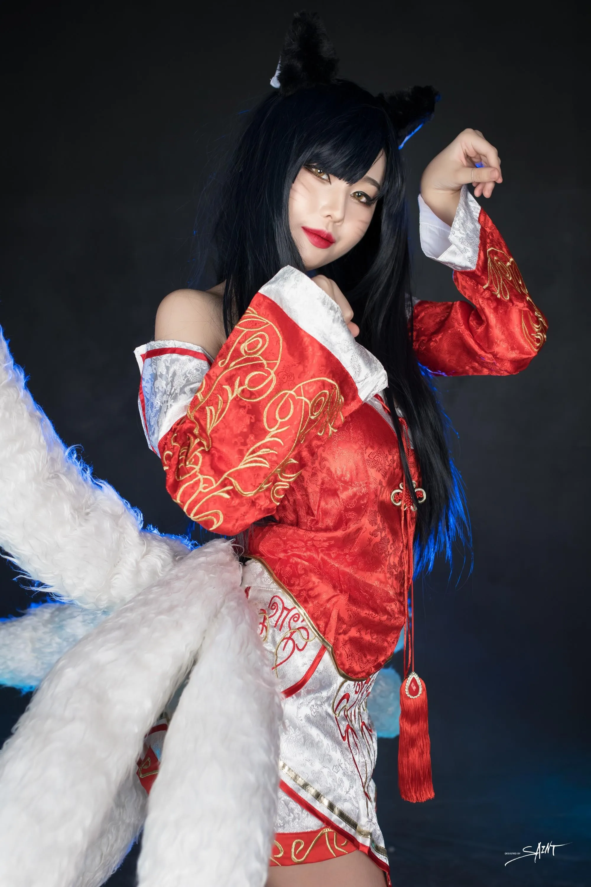 NO.100 [SaintPhotoLife] Yuna – Ahri LoL [53P]插图1